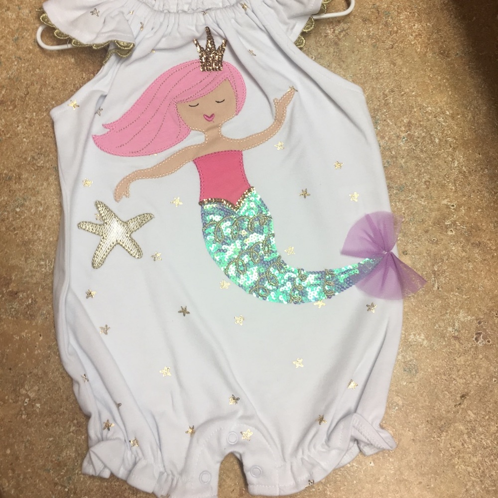 Mud Pie mermaid bubble